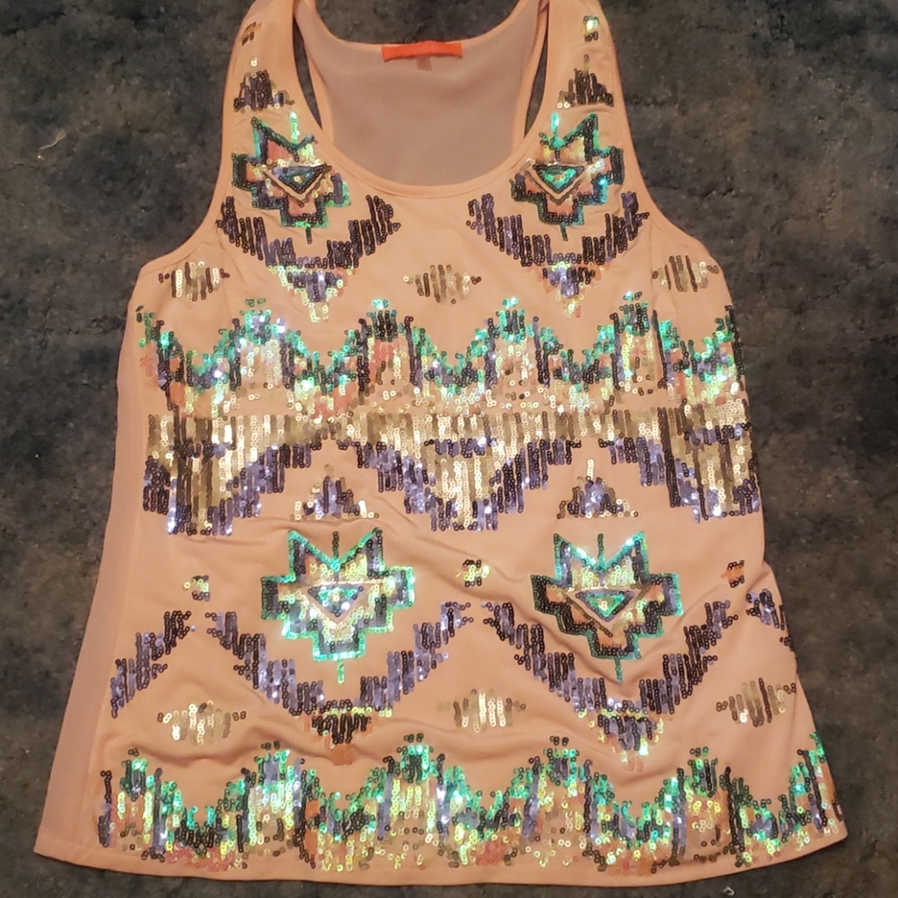 Lulumari sequin top